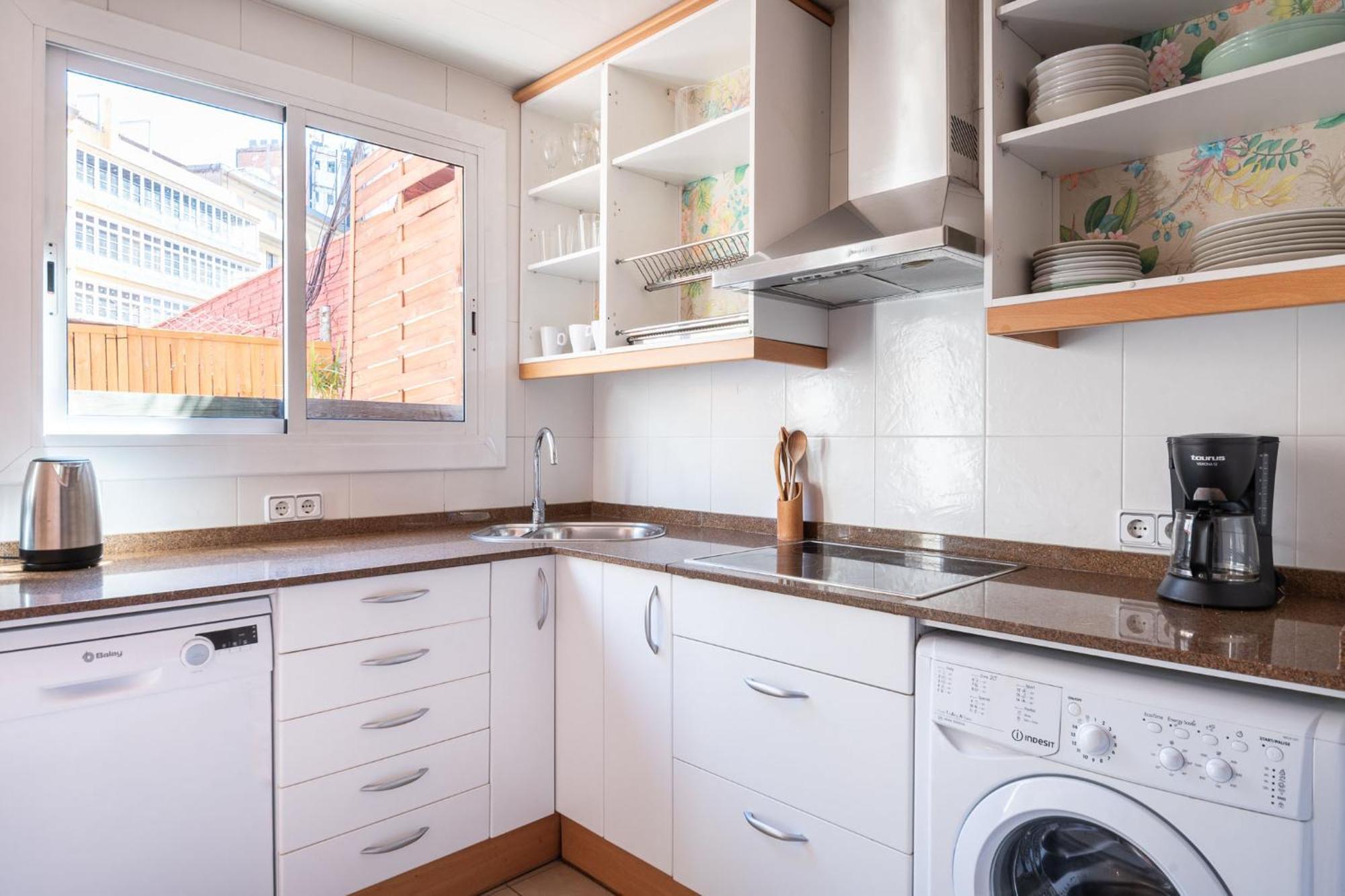 Spacious & Sunny Apt With Terrace In The City Center 바르셀로나 외부 사진