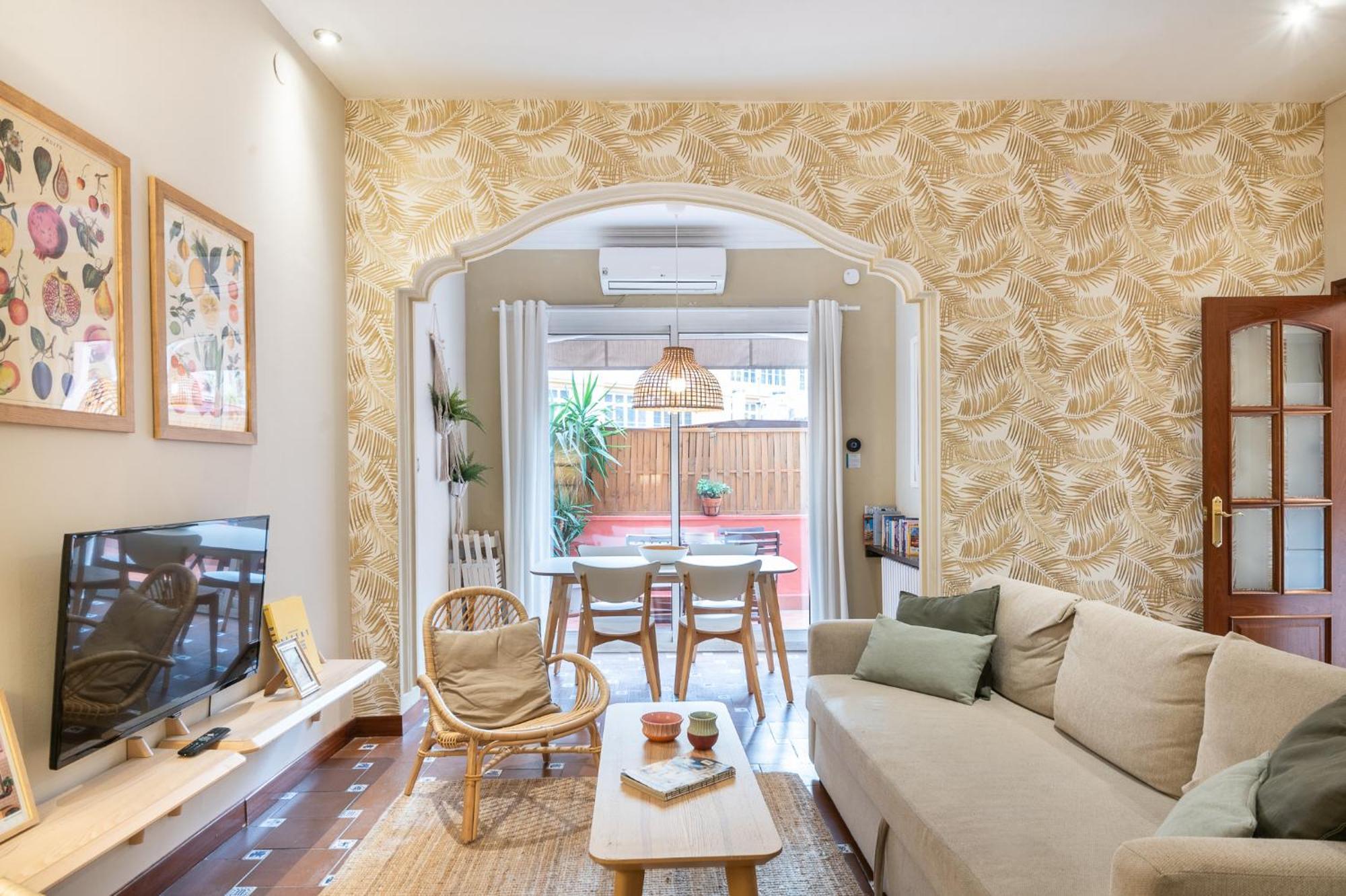 Spacious & Sunny Apt With Terrace In The City Center 바르셀로나 외부 사진