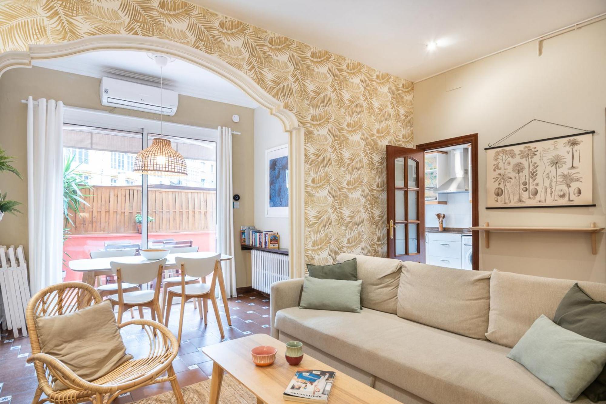 Spacious & Sunny Apt With Terrace In The City Center 바르셀로나 외부 사진