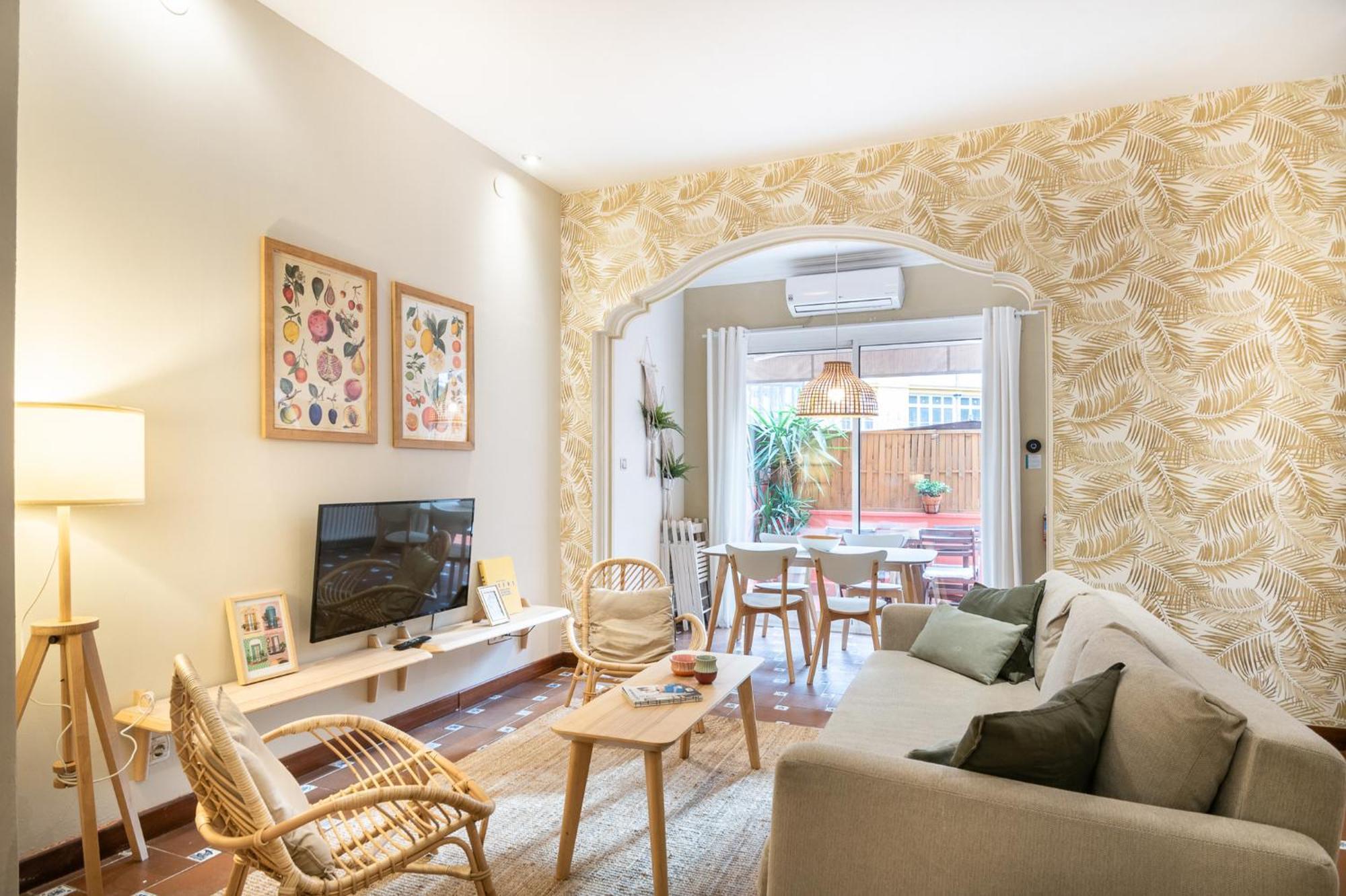 Spacious & Sunny Apt With Terrace In The City Center 바르셀로나 외부 사진
