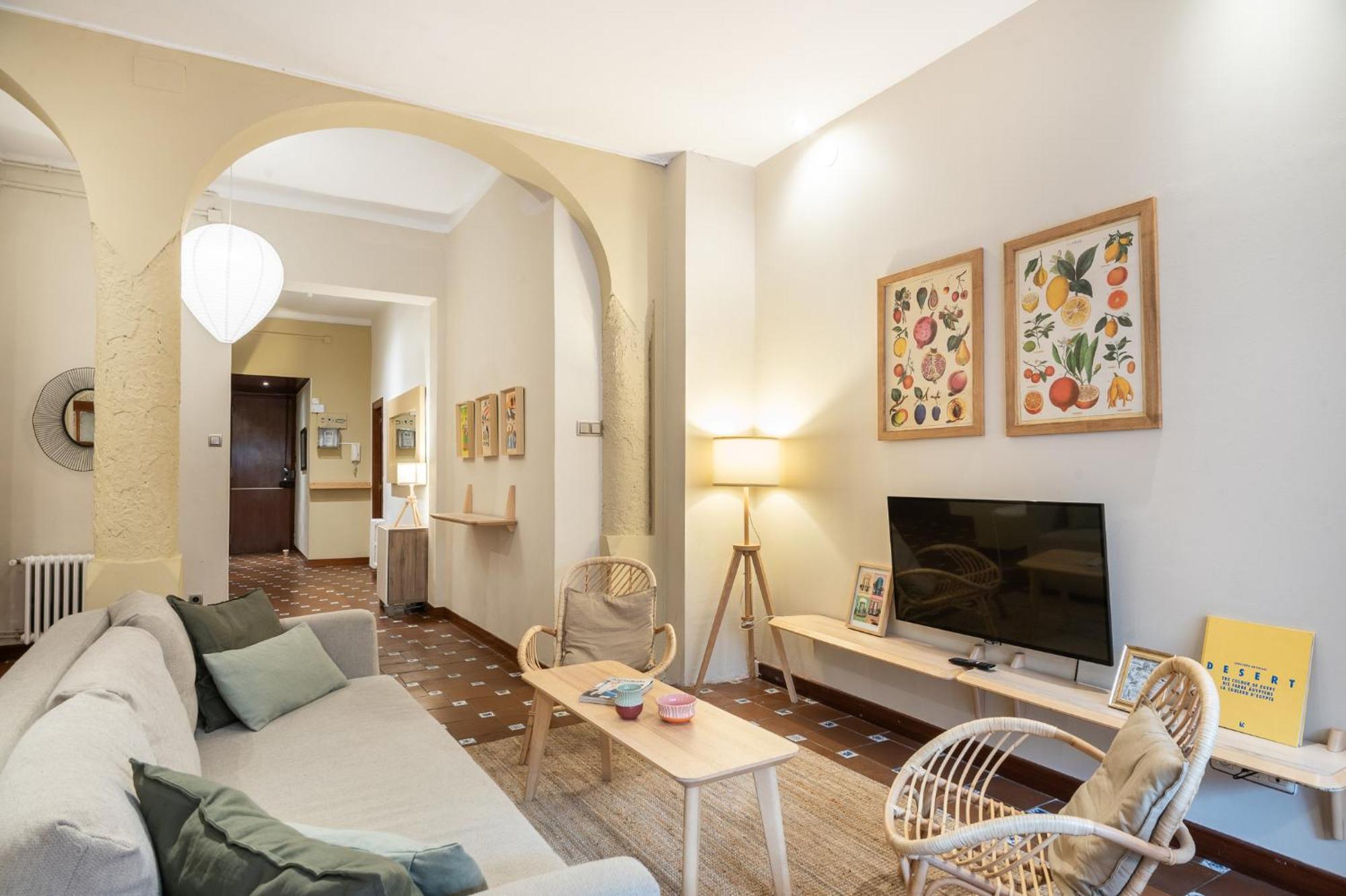 Spacious & Sunny Apt With Terrace In The City Center 바르셀로나 외부 사진